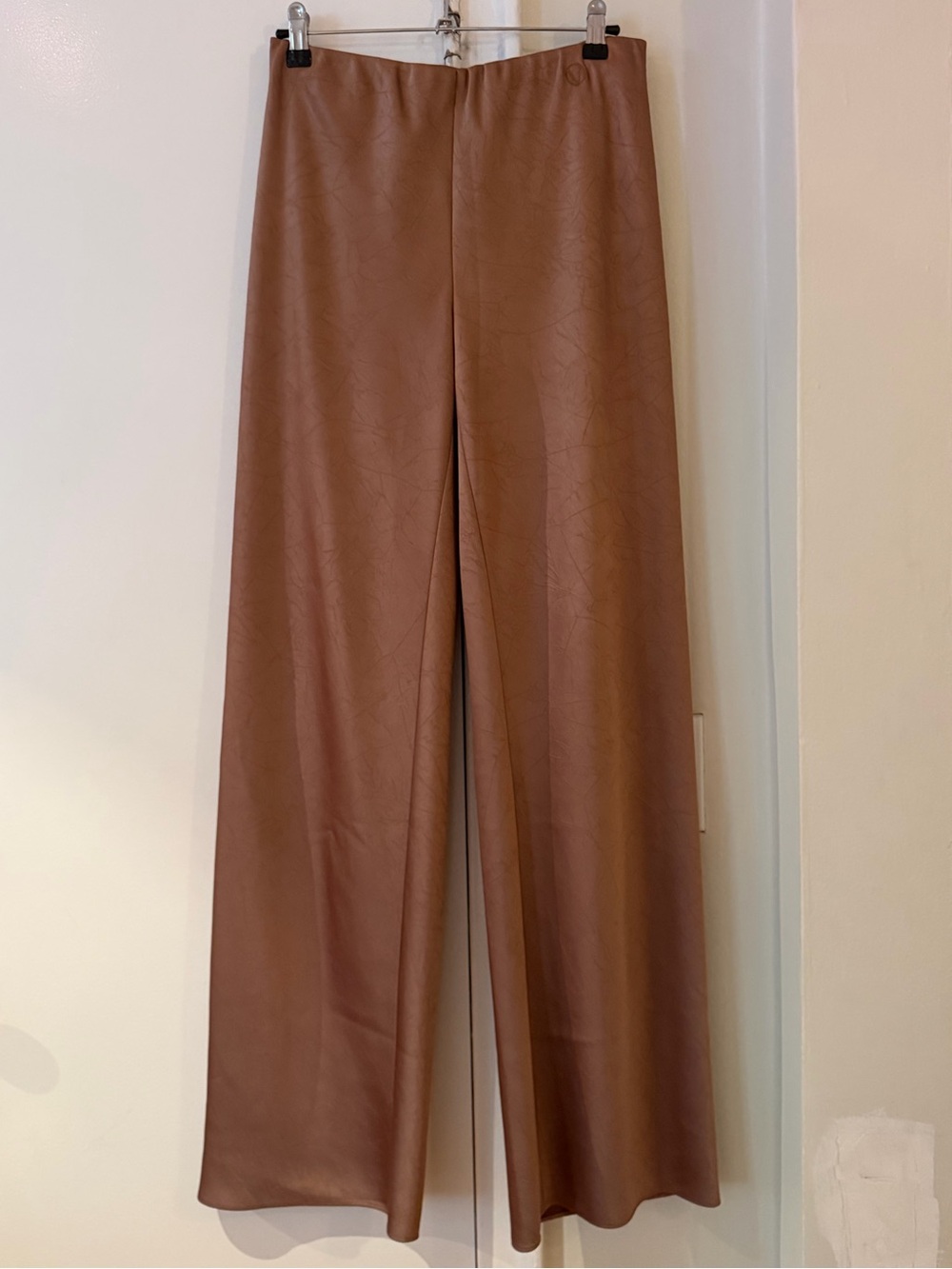 Vince Crushed Satin Bias Pant
